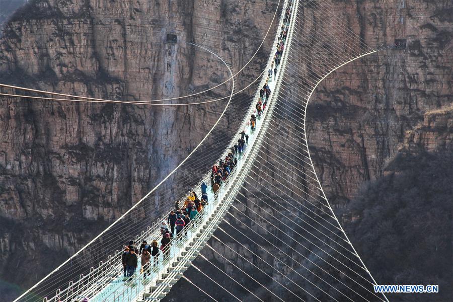 #CHINA-HEBEI-GLASS SUSPENSION BRIDGE (CN)