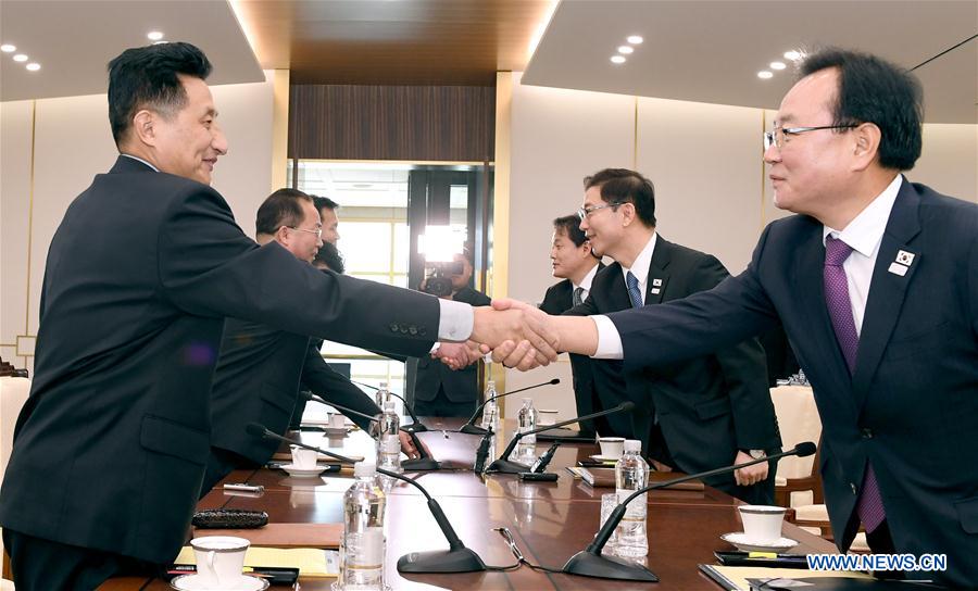 SOUTH KOREA-DPRK-WINTER OLYMPICS-TALKS