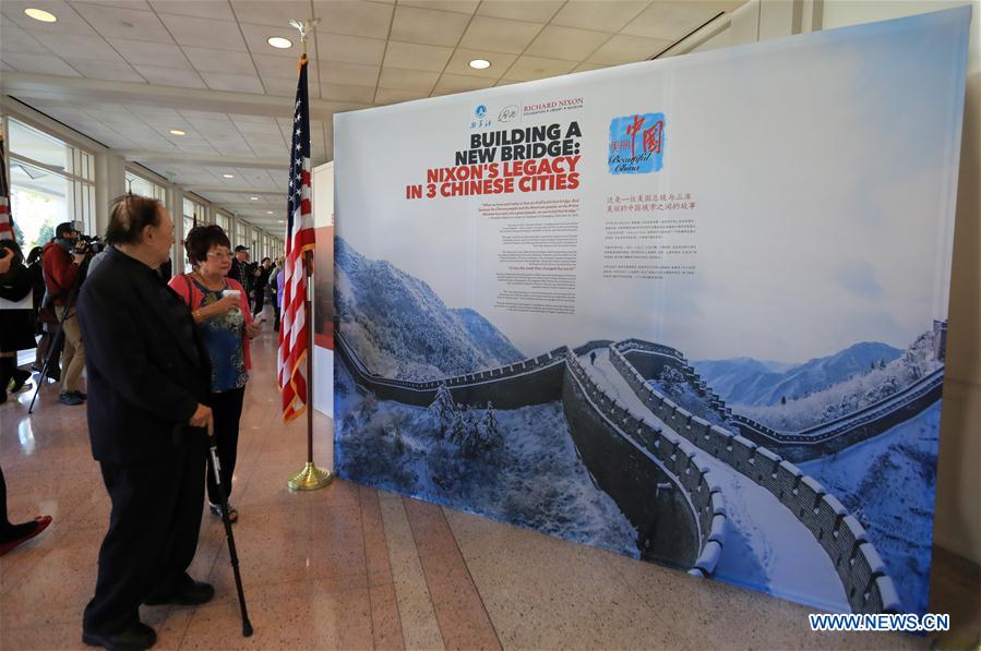 U.S.-CALIFORNIA-PHOTO EXHIBITION-RICHARD NIXON