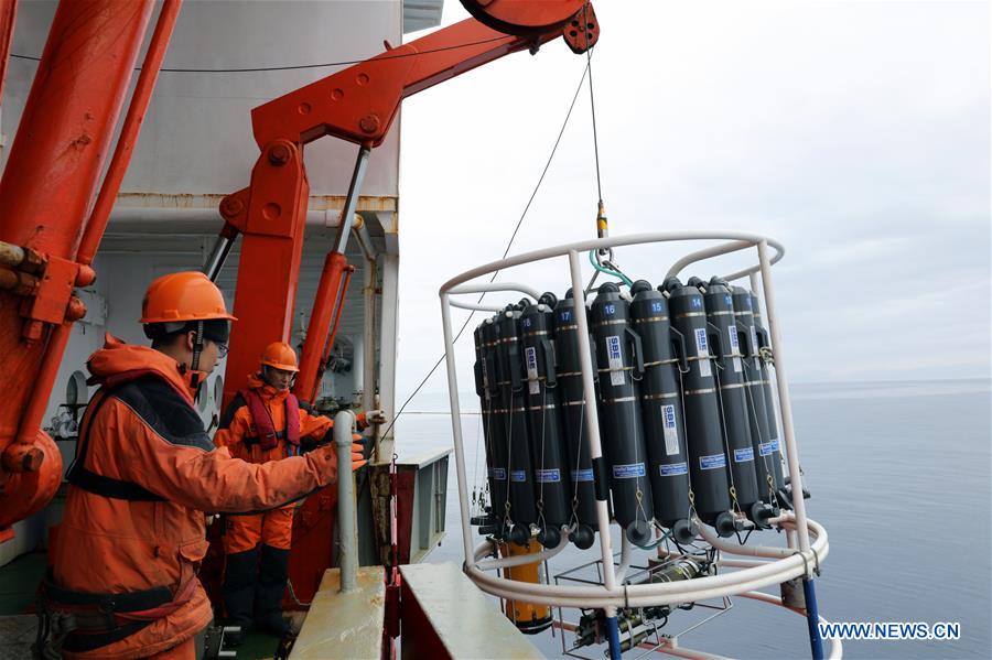 ANTARCTICA-XUELONG-ROSS SEA-MARINE SURVEY