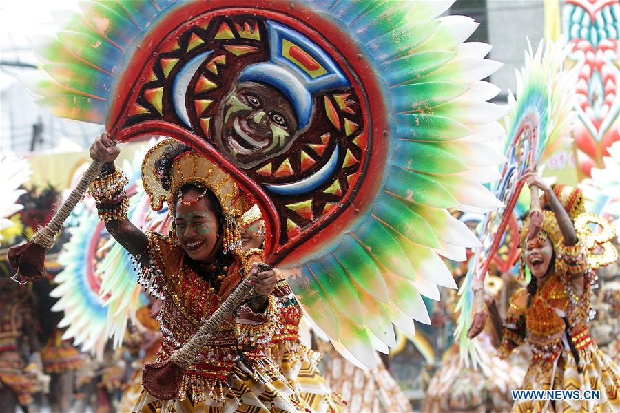 PHILIPPINES-ILOILO-ANNUAL DINAGYANG FESTIVAL