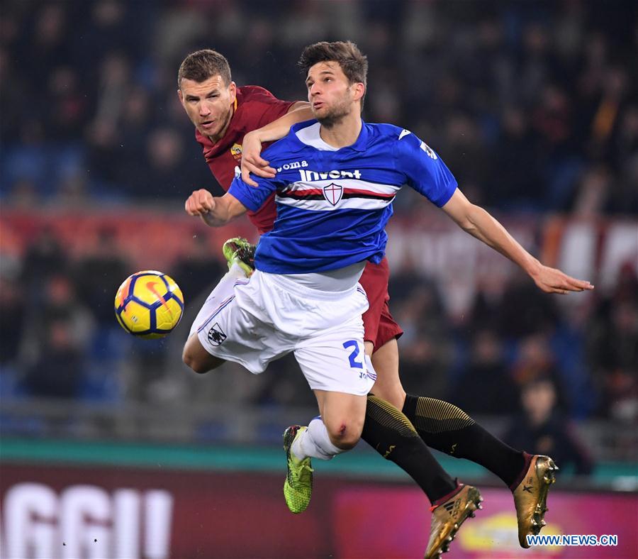 (SP)ITALY-ROME-SOCCER-SERIE A-ROMA VS SAMPDORIA  