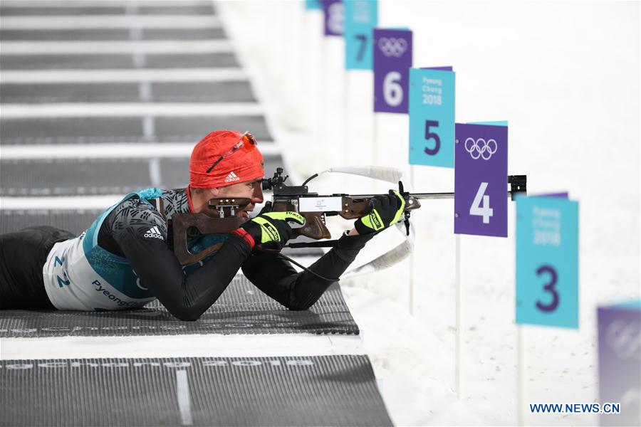 (SP)OLY-SOUTH KOREA-PYEONGCHANG-BIATHLON-MEN'S 10KM SPRINT