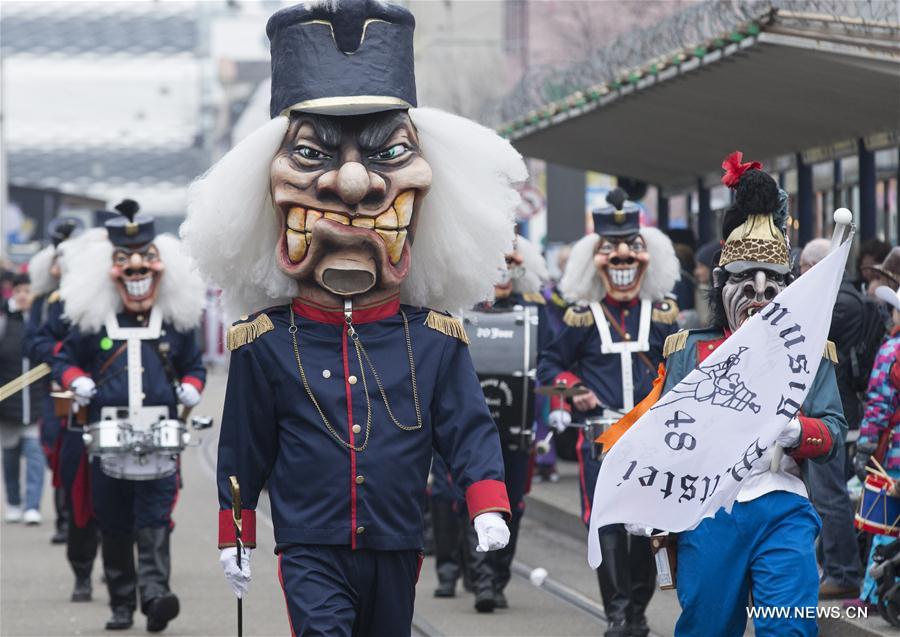 SWITZERLAND-BASEL-CARNIVAL