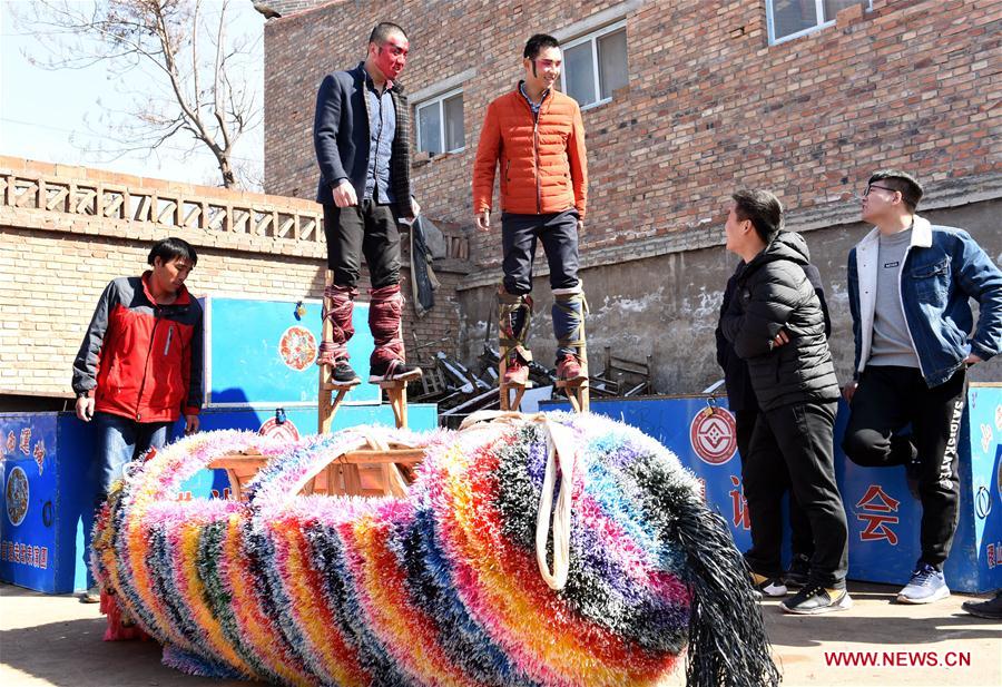 #CHINA-SHANXI-STILTS-PERFORMANCE (CN)