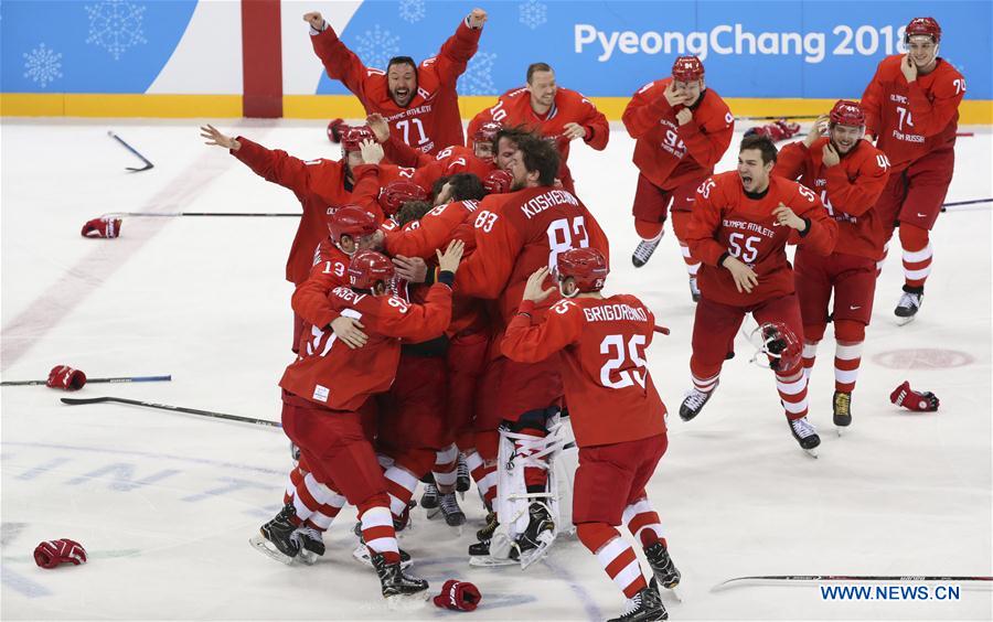 (SP)OLY-SOUTH KOREA-PYEONGCHANG-ICE HOCKEY-MEN'S GOLD MEDAL GAME-OAR VS GER