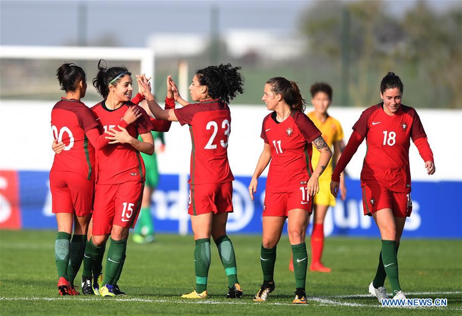 (SP)PORTUGAL-LAGOS-FOOTBALL-ALGARVE CUP