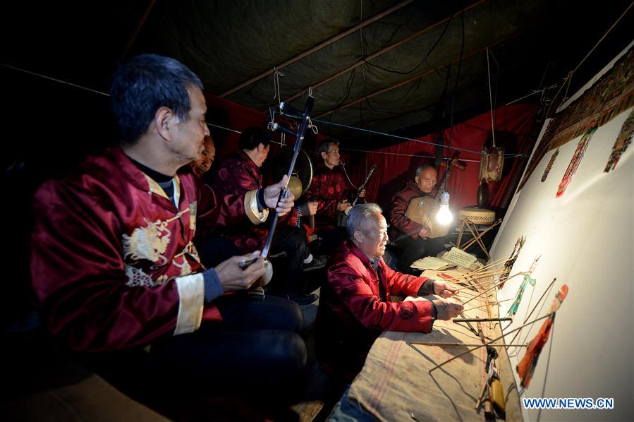 CHINA-SHANNXI-HUAZHOU-SHADOW PUPPET(CN)