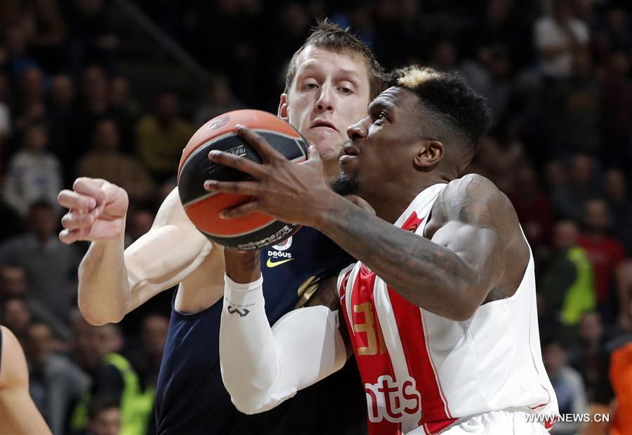 (SP)SERBIA-BELGRADE-BASKETBALL-EUROLEAGUE-CRVENA ZVEZDA VS FENERBAHCE