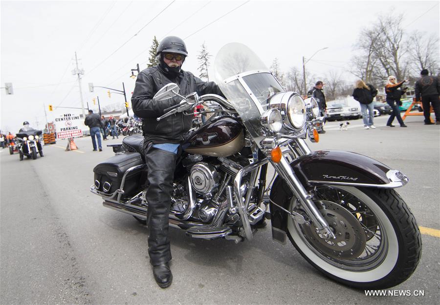 CANADA-PORT DOVER-FRIDAY THE 13TH-MOTORCYCLE RALLY