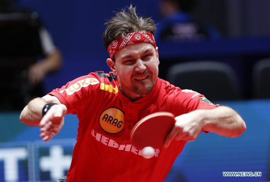 (SP)SWEDEN-HALMSTAD-ITTF WORLD TEAM CHAMPIONSHIPS 2018-MEN-SEMIFINAL-GERMANY-SOUTH KOREA