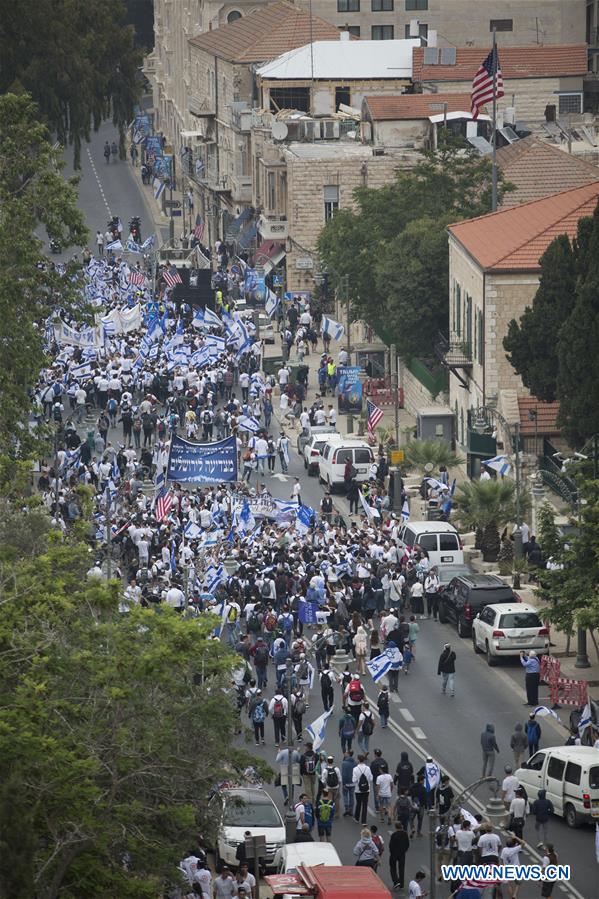 MIDEAST-JERUSALEM-JERUSALEM DAY