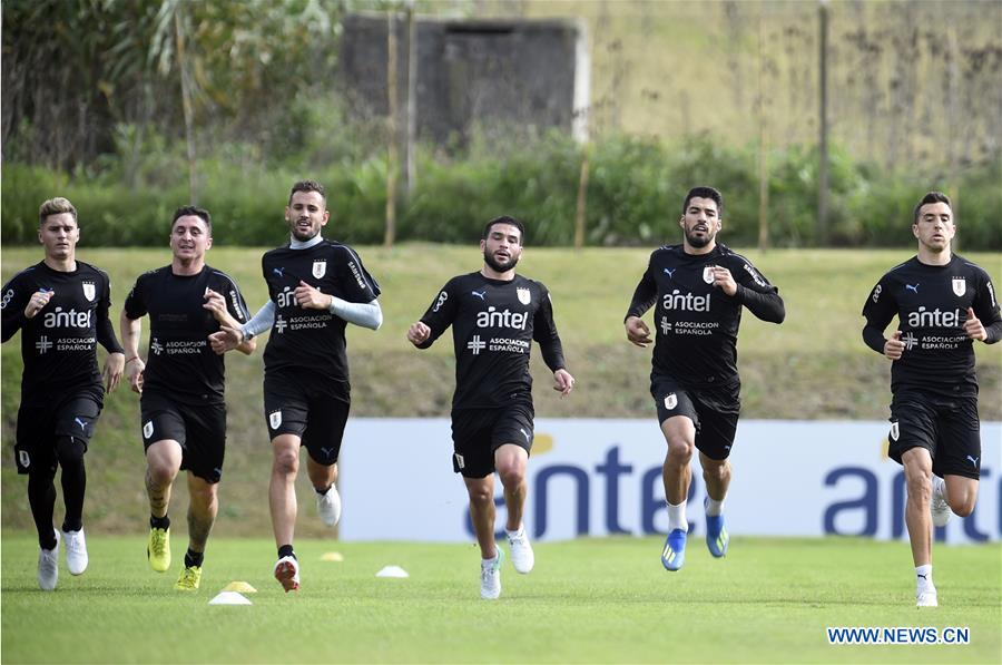 (SP)URUGUAY-CANELONES-WORLD CUP-TRAINING