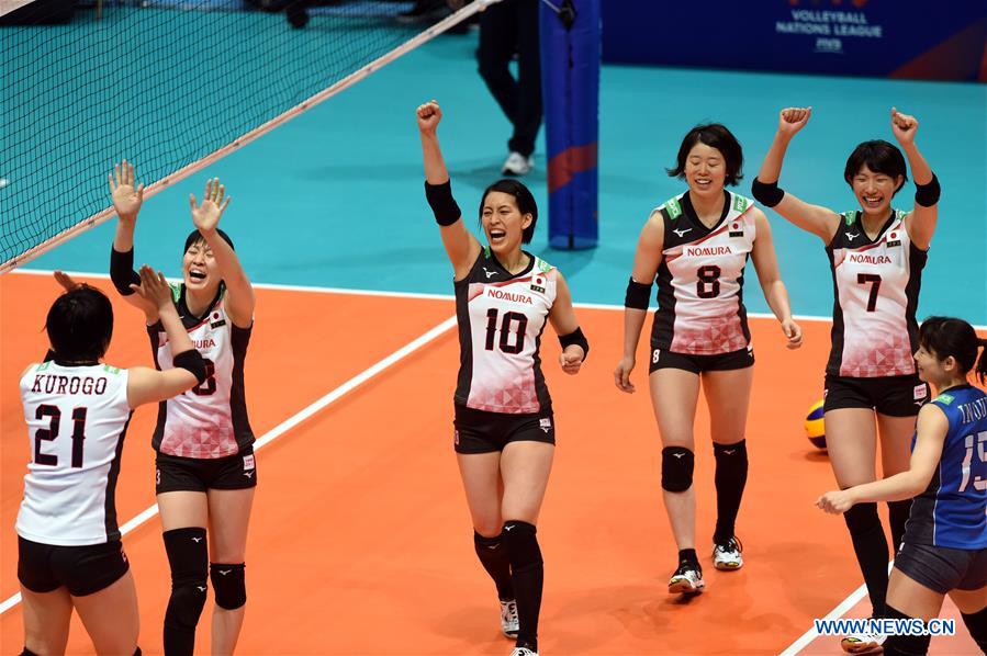 (SP)CHINA-HONG KONG-VOLLEYBALL-FIVB NATIONS LEAGUE-WOMEN (CN)