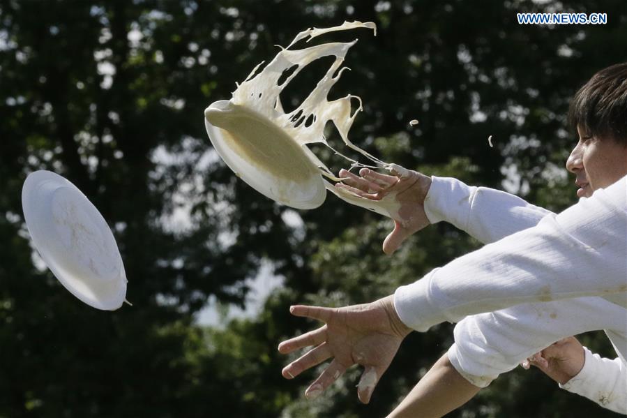 BRITAIN-KENT-CUSTARD PIE CHAMPIONSHIP