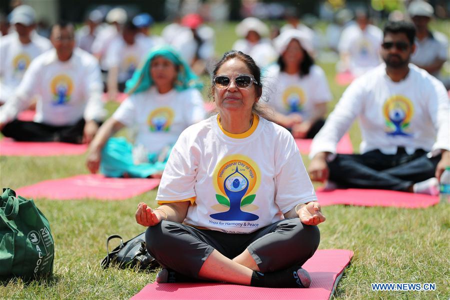 U.S.-CHICAGO-INTERNATIONAL YOGA DAY-CELEBRATION