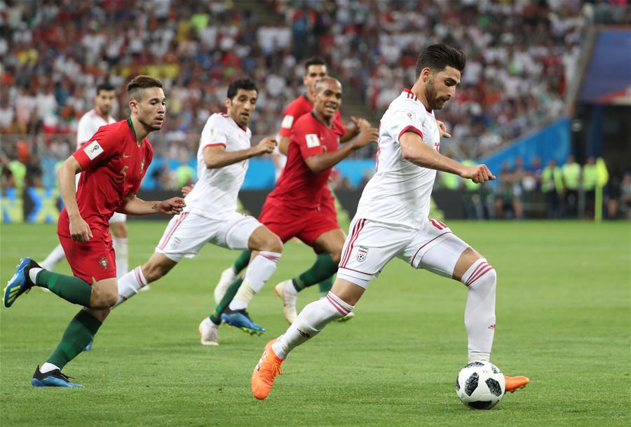 (SP)RUSSIA-SARANSK-2018 WORLD CUP-GROUP B-IRAN VS PORTUGAL