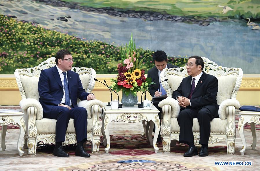 CHINA-BEIJING-YANG XIAODU-UKRAINE-MEETING (CN)