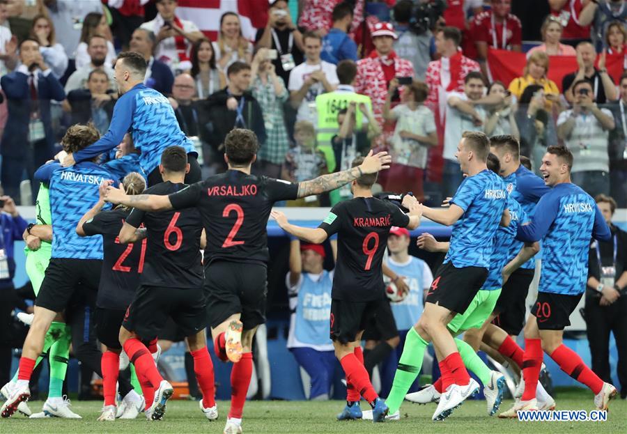 (SP)RUSSIA-NIZHNY NOVGOROD-2018 WORLD CUP-ROUND OF 16-CROATIA VS DENMARK