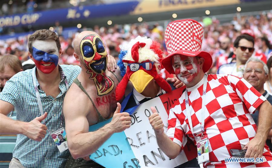 (SP)RUSSIA-MOSCOW-2018 WORLD CUP-FINAL-FRANCE VS CROATIA