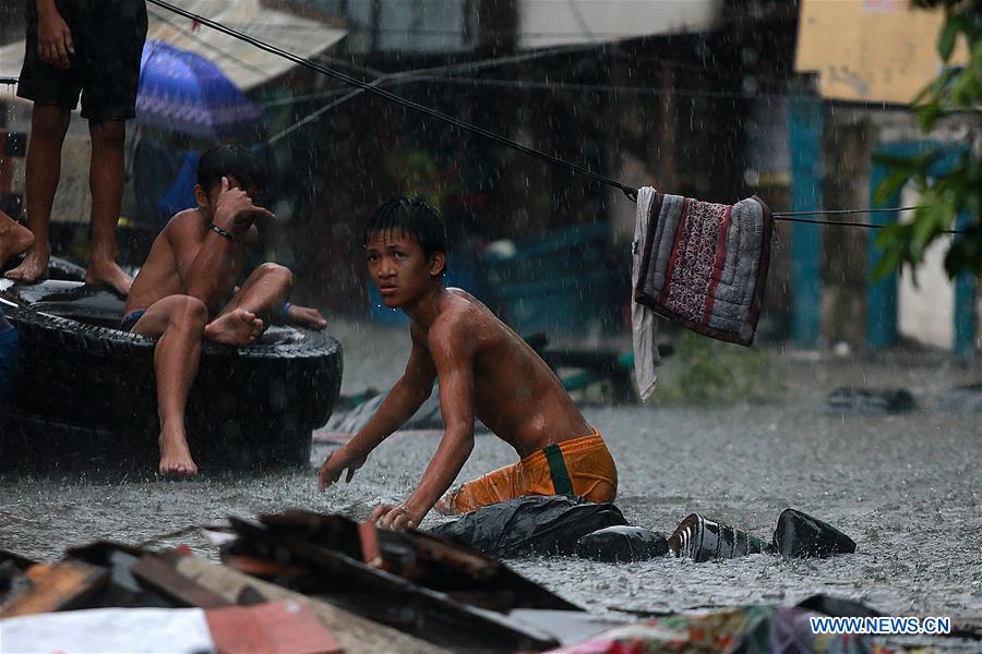 PHILIPPINES-QUEZON CITY-TROPICAL STORM