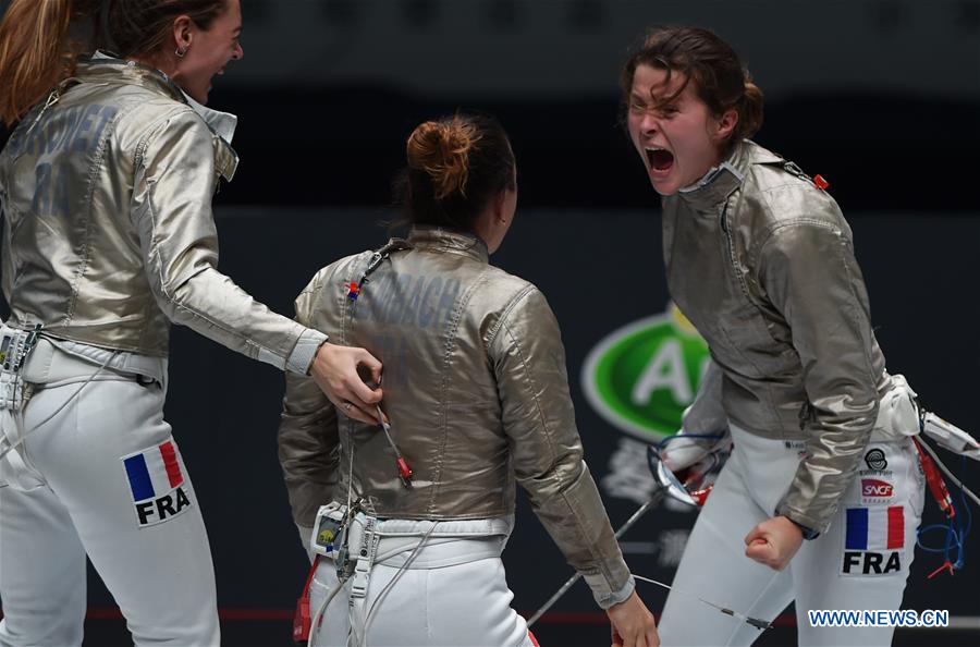 (SP)CHINA-JIANGSU-WUXI-FENCING-WORLD CHAMPIONSHIPS (CN)