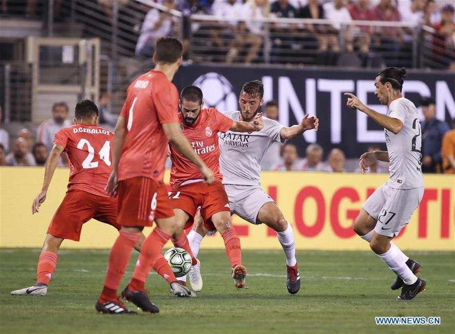 (SP)U.S.-EAST RUTHERFORD-INTERNATIONAL CHAMPIONS CUP-REAL MADRID VS ROMA