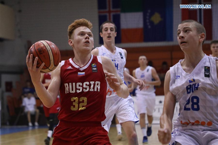 (SP)BOSNIA AND HERZEGOVINA-SARAJEVO-BASKETBALL-FIBA-U16-EUROPEAN CHAMPIONSHIP-DIVISION B