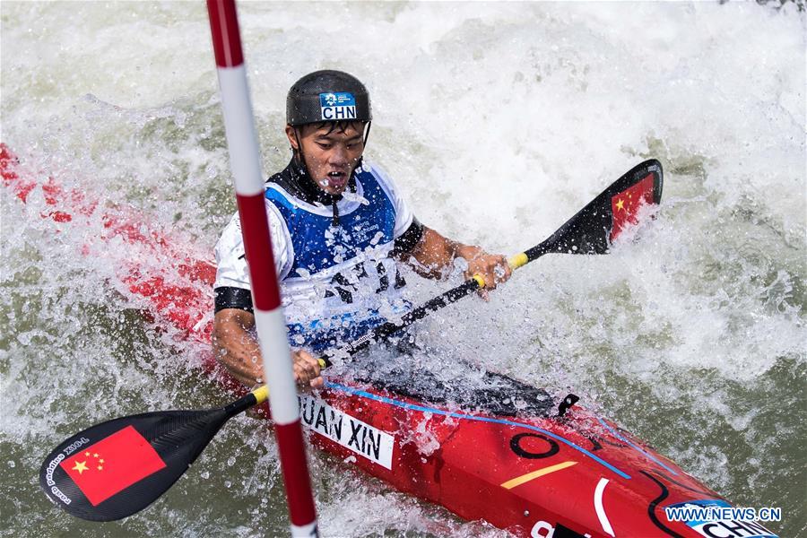 (SP)INDONESIA-WEST JAVA-ASIAN GAMES-MEN'S KAYAK SINGLE