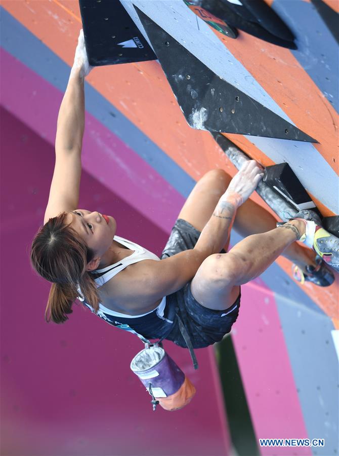 (SP)INDONESIA-PALEMBANG-ASIAN GAMES 2018-SPORT CLIMBING-WOMEN'S COMBINED FINAL