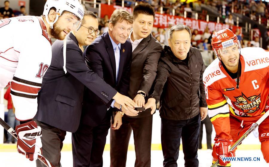 (SP)CHINA-SHANGHAI-ICE HOCKEY-KHL