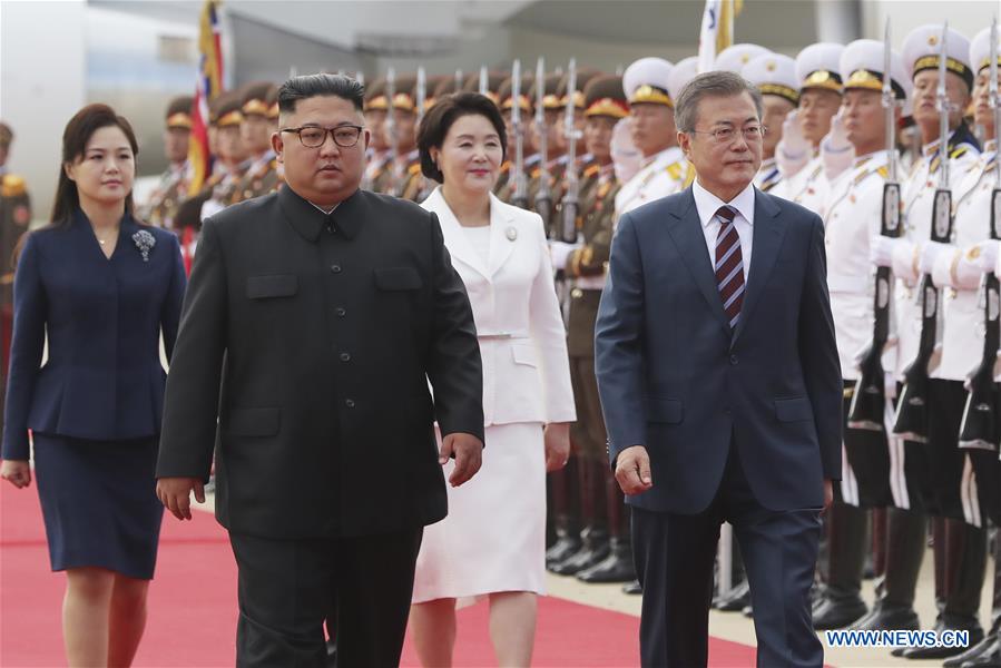 DPRK-SOUTH KOREAN PRESIDENT-ARRIVAL