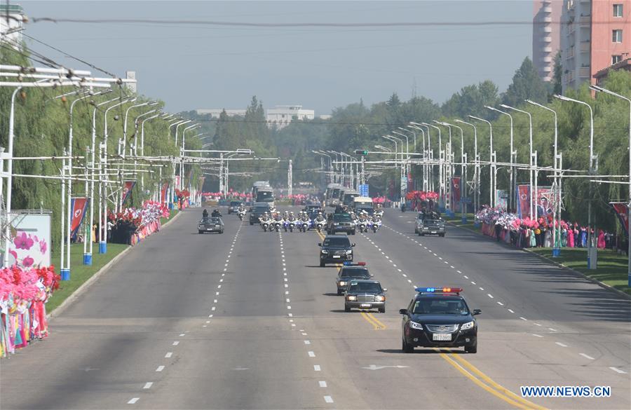 DPRK-SOUTH KOREAN PRESIDENT-ARRIVAL