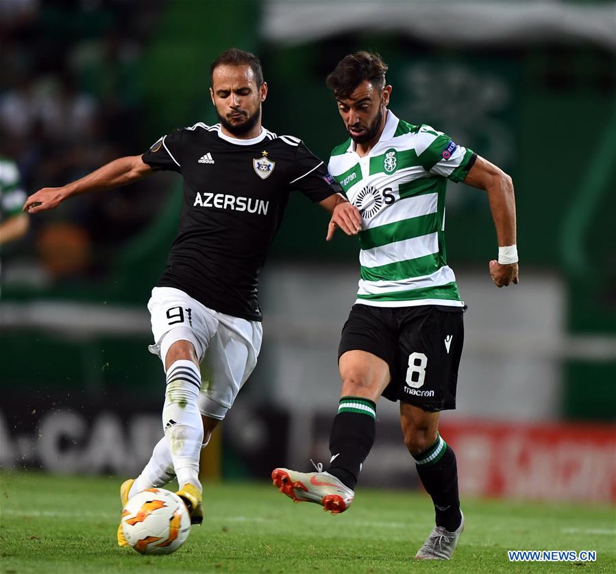 (SP)PORTUGAL-LISBON-FOOTBALL-EUROPA LEAGUE-SPORTING CP VS QARABAG FC