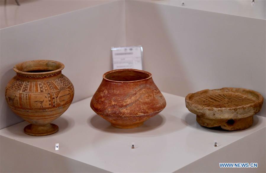 SYRIA-DAMASCUS-ANTIQUITIES-EXHIBITION