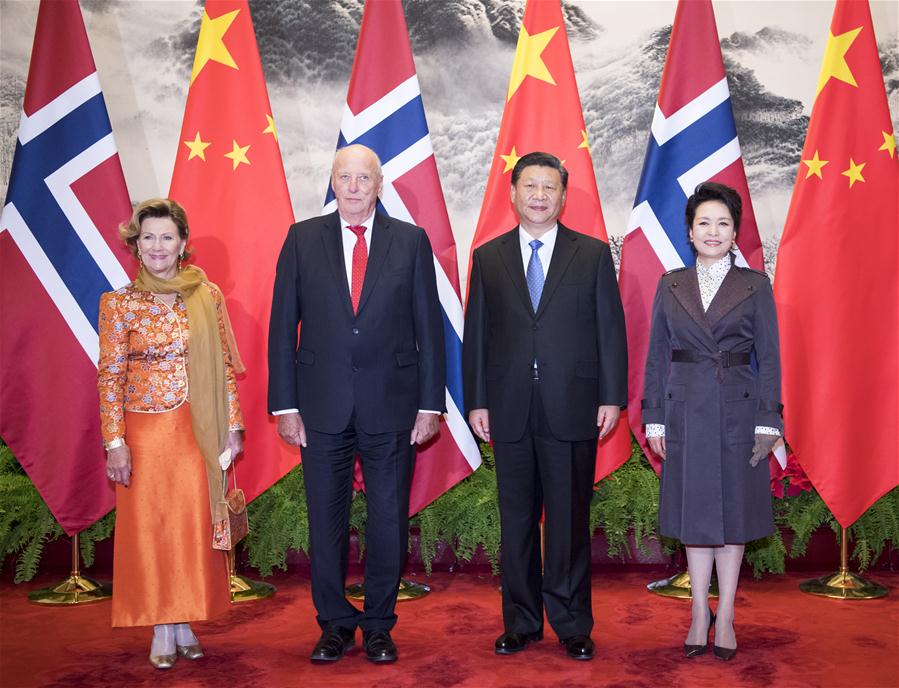 CHINA-BEIJING-XI JINPING-NORWAY KING-TALKS (CN)