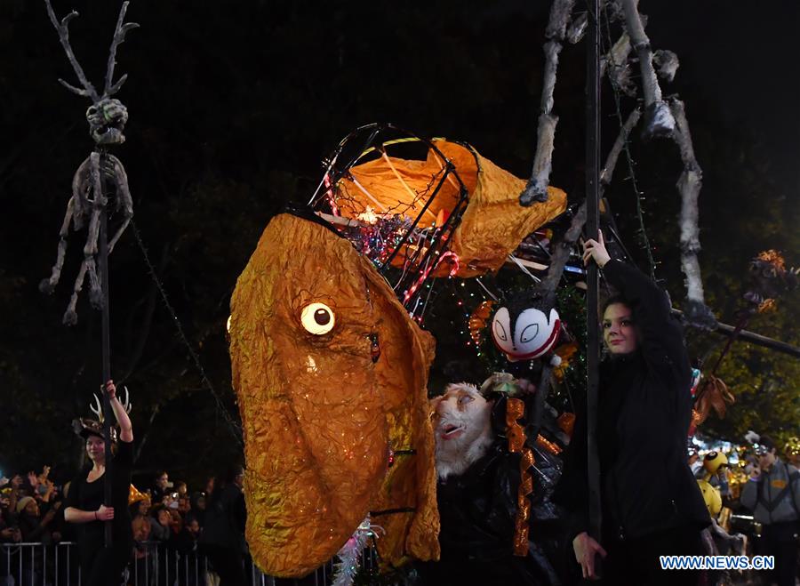 U.S.-NEW YORK-HALLOWEEN PARADE