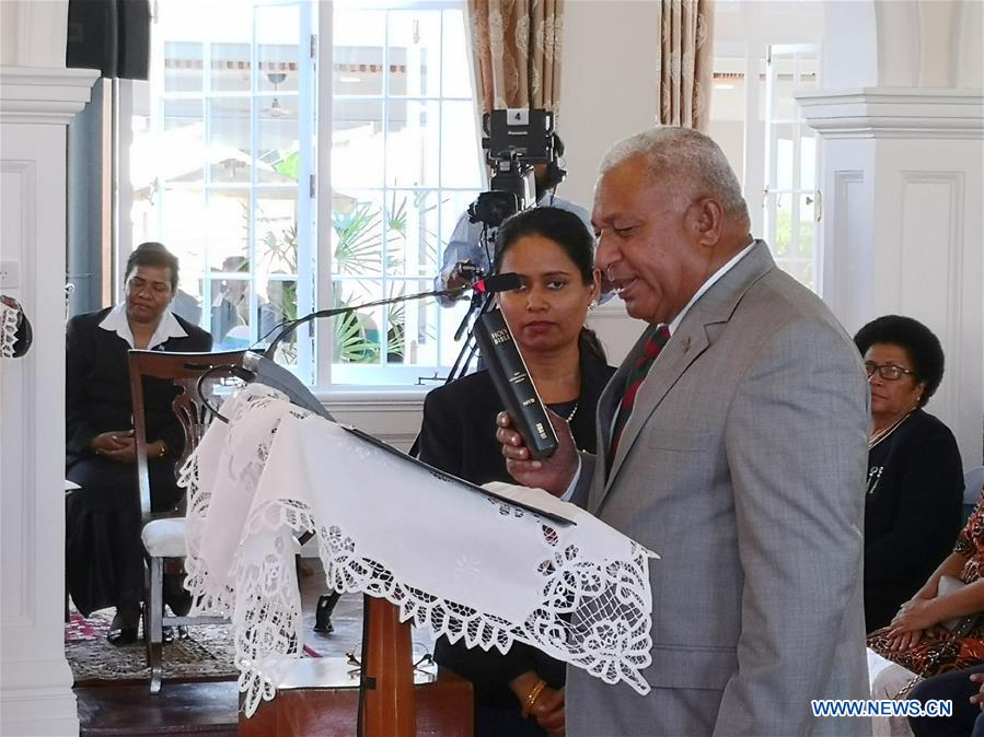 FIJI-SUVA-PM-SWEARING-IN-CEREMONY