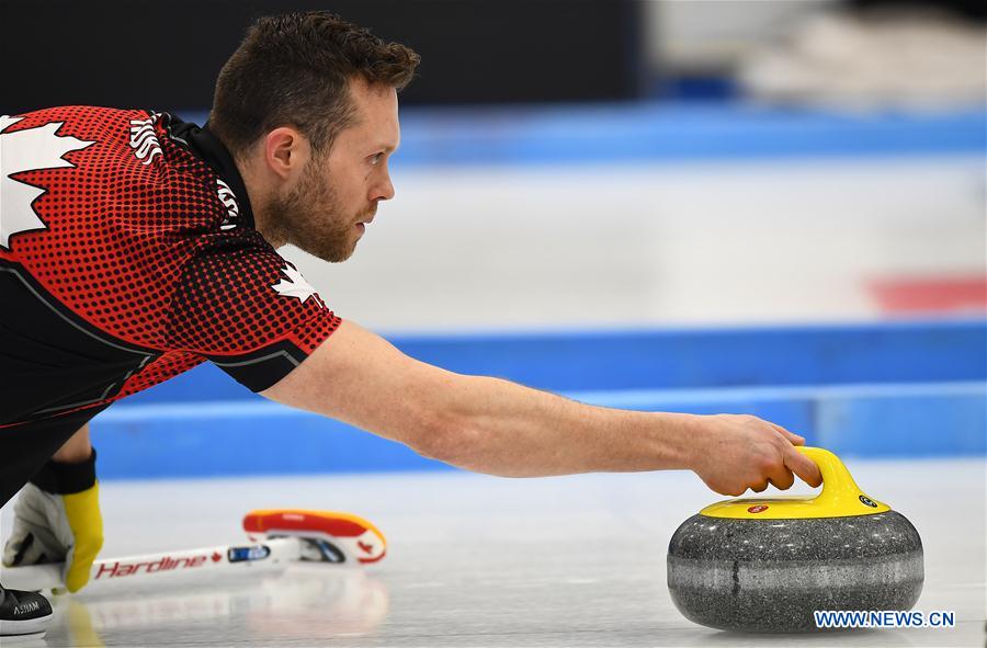 (SP)CHINA-XINING-INTERNATIONAL CURLING ELITE 2018-MEN'S FINAL