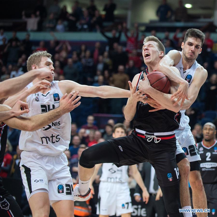 (SP)LITHUANIA-VILNIUS-BASKETBALL-EUROCUP-RYTAS VILNIUS VS PARTIZAN NIS BELGRADE