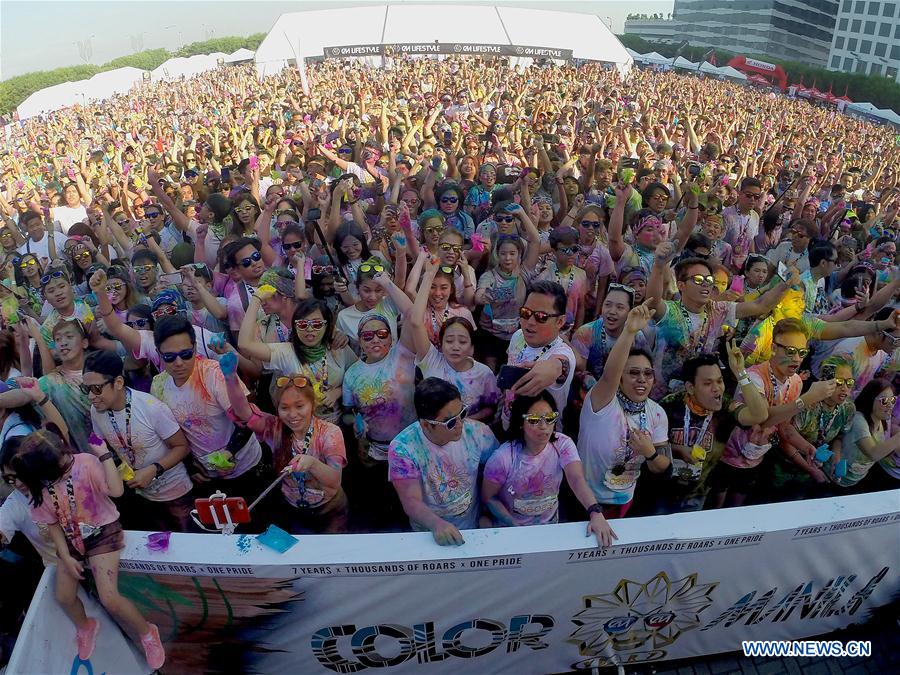 PHILIPPINES-MANILA-PASAY CITY-COLOR RUN