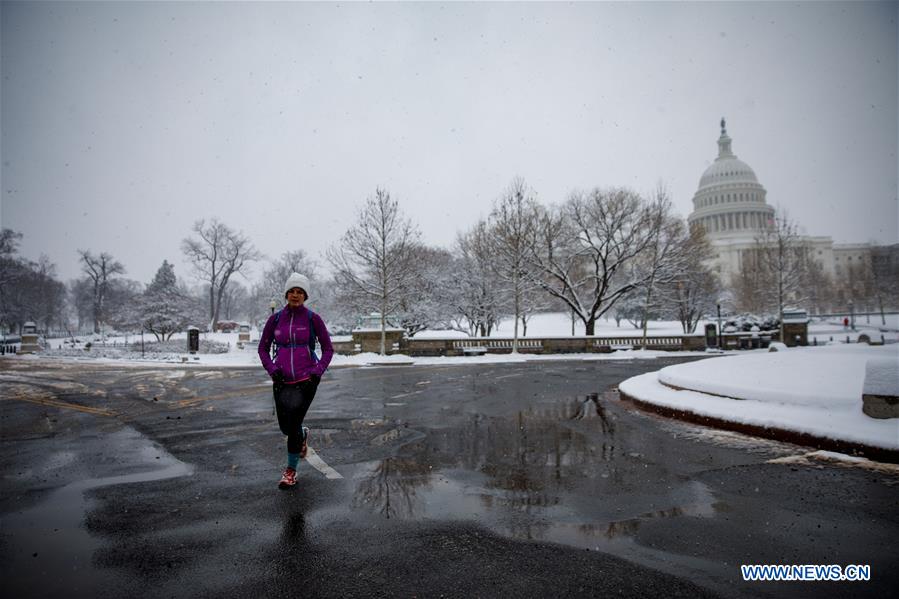 U.S.-WASHINGTON.D.C.-SNOW