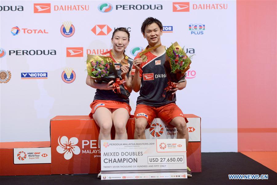 (SP)MALAYSIA-KUALA LUMPUR-BADMINTON-MALAYSIA MASTERS 2019-FINALS