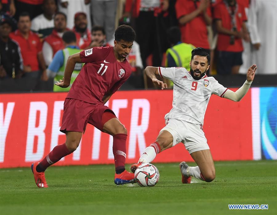 (SP)UAE-ABU DHABI-SOCCER-AFC ASIAN CUP 2019-SEMIFINAL-UAE VS QAT