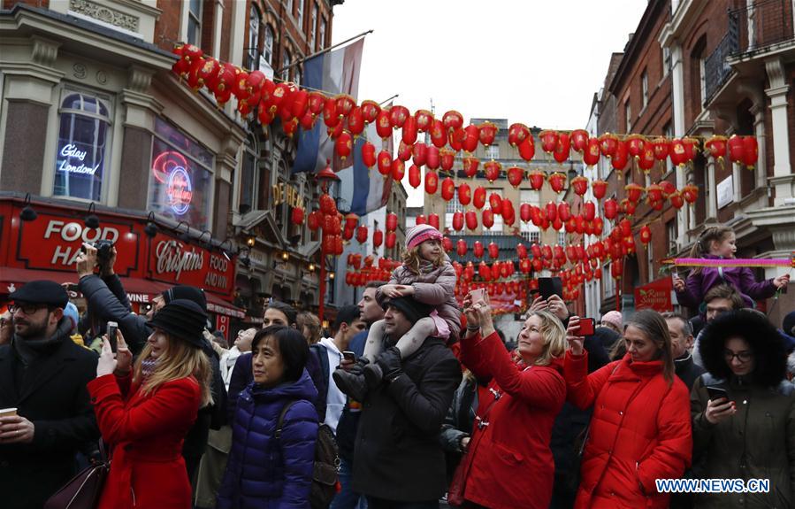 BRITAIN-LONDON-CHINESE LUNAR NEW YEAR-CELEBRATION