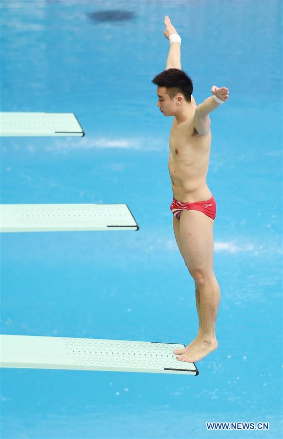 (SP)CHINA-BEIJING-DIVING-FINA DIVING WORLD SERIES 2019-DAY 2(CN)