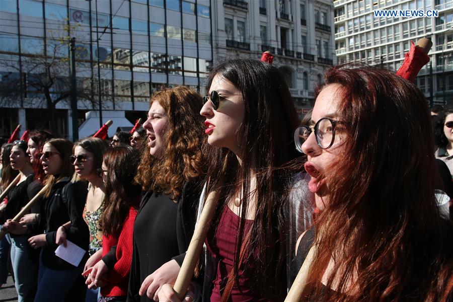 GREECE-ATHENS-RALLY-INTERNATIONAL WOMEN'S DAY