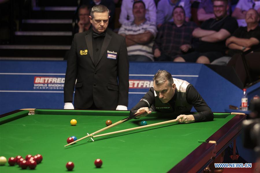 (SP)BRITAIN-SHEFFIELD-SNOOKER-WORLD CHAMPIONSHIP-DAY 3