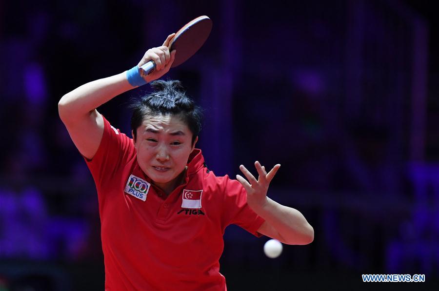  (SP) HUNGARY-BUDAPEST-TABLE TENNIS-WORLD CHAMPIONSHIPS-DAY 3