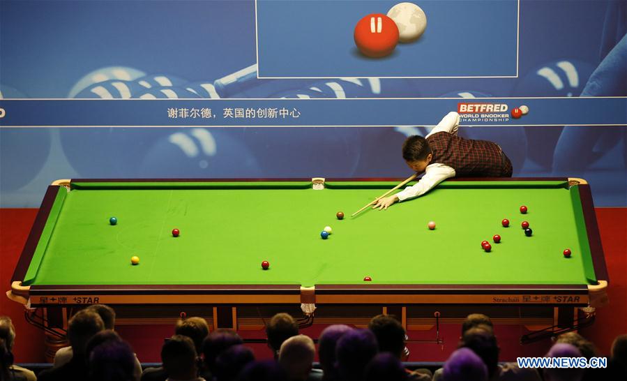 (SP)BRITAIN-SHEFFIELD-SNOOKER-WORLD CHAMPIONSHIP-DAY 5